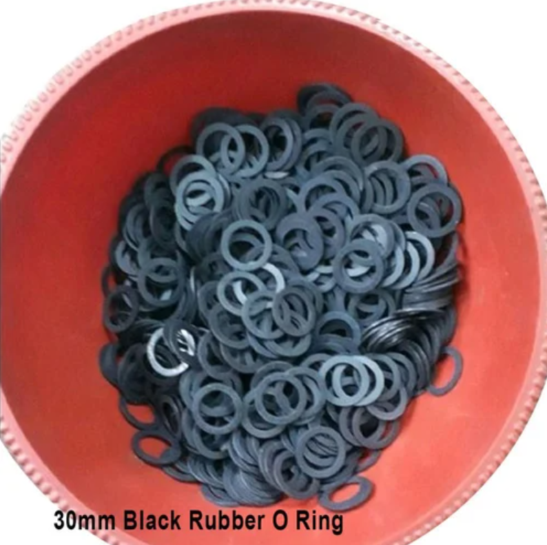 30mm Black Rubber O Ring